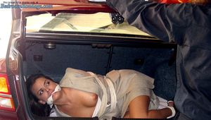 Car Trunk Bondage: Renee Perez