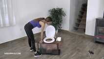 Mistress Tatjana's toilet slave