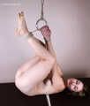 Amanda - tied nude, tickled, foot punishment