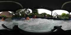 Fun in the pool Virtual Reality