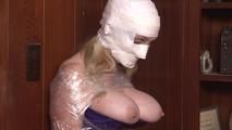 Mummification with Packing Tape and Vibrator Orgasm - Lorelei