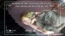 FILMING IN THE USCHI HALLER STUDIO – SWALLOW MY CUM #4