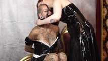 French Maid Francine dominated by Lady Nadja (short video)