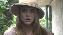 Disgraced Ranger Keira Nicole strips naked Outdoors