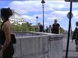 016077 Eve Takes Her First Pee In Paris