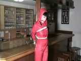 3 Videos with Jill tied and gagged in shiny nylon Rainwear. From 2005-2008!