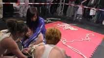3 on 1 Bondage Wrestling from BoundCon XVI - The ultimate Fight: Afsana Kink, Muriel LaRoja & Katarina Blade vs. VeVe Lane
