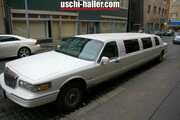 In the stretch limousine