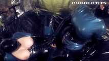 Avengelique & Vexis: Rubbertwins Action!