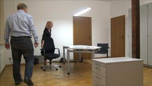 Isabel - Escaped prisoner in the office Part 7 of 8