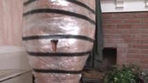 Topless Mummification for Carissa Montgomery