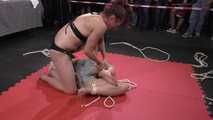 1 on 1 Bondage Wrestling from BoundCon XVI - The 2nd Fight: Muriel LaRoja vs. VeVe Lane