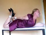 I try to escape from a hogtie