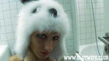 [Blown'n'Gag] Vilja took her panda hat on and gets fucked in her panda snout