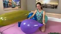 ballon inflating and stretching and releasing the air [NonPop]