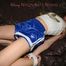 Katharina bound and gagged in blue shorts