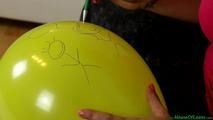 Malen auf Ballons