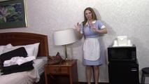 Hotel Maid must Strip Naked - Kiki Daire