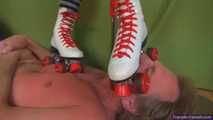 Miss July, Rollerskates-dance on her slave 