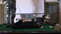 30 Minutes Hogtie Challenge for JJ Plush - tied by Mario