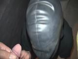 Cock in the mouth slave - full of piss and little bubbles