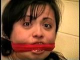 29 Yr OLD FEISTY BBW SHARON GETS MOUTH STUFFED, CLEAVE GAGGED,  BAREFOOT & TIGHTLY TIED TO A CHAIR (D66-11)