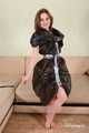 Morrigan & Valeria Ross - Valeria Ross are posing in trash bag dress