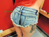 Jean cut off shorts 