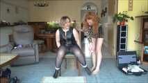 Saskia and Vicky - Who better tickles part 4 of 6