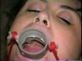 18 YR OLD LATINA CUTIE IS TUBE GAGGED, BALL-TIED & CLEAVE GAGGED (D41-2)