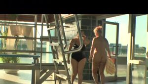 Nude in the public-pool -8-