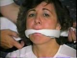 47 YR OLD LIBRARIAN BALL, TAPE & CLEAVE-GAGGED (D15-5)