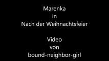 Wunschvideo Marenka - Nach der Weihnachtsfeier Teil 1 von 5
