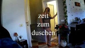 zeit zum duschen