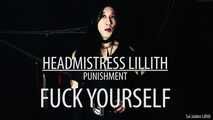 Headmistress Lillith - Punishment - Fuck Yourself (JOI for Vagina Owners, Gender Transformation)