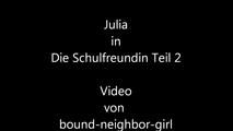 Wunschvideo Julia - Die Schulfreundin 2 Teil 2 von 5