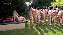 KEINE KONDOME!!! OUTDOOR AO-GANGBANG MIT NINA, MELINA UND ASHLEY