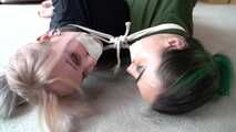 1094 Princess and Zara in Face to Face Hogtie