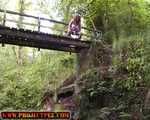 004010 Amber Uses A Broken Bridge As An Emergency Toilet