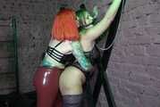 STRICT STRAP-ON EDUCATION!!! My first time with a dominatrix!