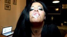 SMOKING DEEPTHROAT BLOWJOB EXTREM