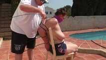 The new Spain Files - Chair Zip Ties by the Pool for Bettine