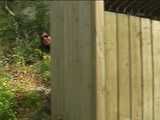 030033 Salma Takes A Standing Pee Behind The Bin Store