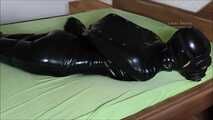 bound rubber doll brought to orgasm