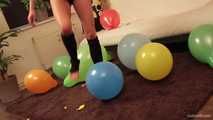 168 Balloons & Feet