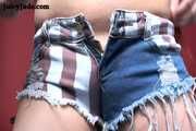 Cut Off Denim Shorts