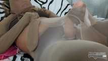 Sofi Goldfinger goes crazy with nylon (video update)