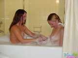 Teen Chynna And Sweet Candy Take A Bath Together 