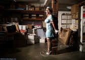 Carissa Montgomery - Nurse Post-Tied in the Garage