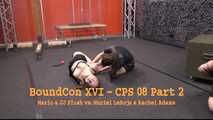 BoundCon XVI - Custom Photo Shooting 08 - JJ Plush & Mario vs. Rachel Adams & Muriel LaRoja - Part 2
